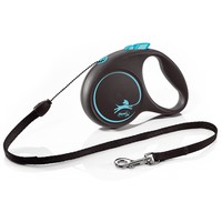Flexi Black Design Retractable 5m Cord Lead (Small) big image