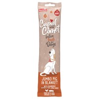 Rosewood Cupid & Comet Jumbo Pig in Blanket Festive Treat for Dogs 90g big image