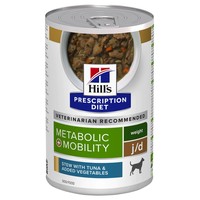 Hills Prescription Diet Metabolic Plus Mobility Tins for Dogs (Stew with Tuna & Veg) big image