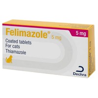 Felimazole 5mg Coated Tablets for Cats big image