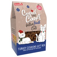 Rosewood Cupid & Comet Turkey Cushions Gift Box for Cats 180g big image