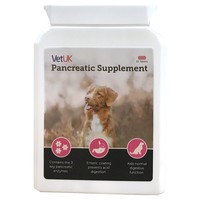 VetUK Pancreatic Supplement (60 Enteric Tablets) big image