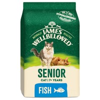 James Wellbeloved Senior Cat Dry Food (Fish) big image