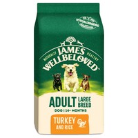 James Wellbeloved Adult Dog Large Breed Dry Food (Turkey & Rice) 15Kg big image