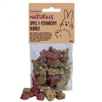 Rosewood Naturals Apple, Strawberry & Spinach Bunnies 100g big image