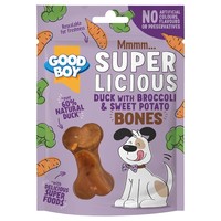 Good Boy Superlicious Bones Dog Treats (Duck with Broccoli & Sweet Potato) 70g big image