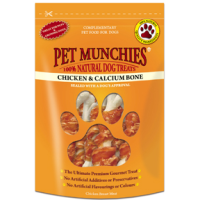 Pet Munchies Chicken and Calcium Bones for Dogs 100g big image