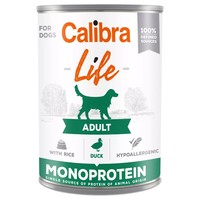 Calibra Life Adult Wet Dog Food (Duck & Rice) big image