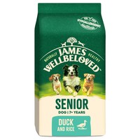 James Wellbeloved Senior Dog Dry Food (Duck & Rice) 15kg big image
