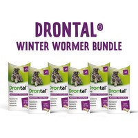 Drontal Tasty Bone Winter Worming Bundle for Dogs big image