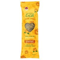 Burgess Excel Nature Snacks Forage & Feast Bar with Marigold 60g big image