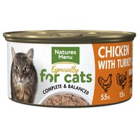Natures Menu Especially for Cats Wet Cat Food (Chicken & Turkey) big image