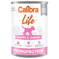 Calibra Life Puppy & Junior Wet Dog Food (Chicken & Rice) big image