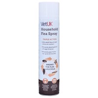 VetUK Household Flea Spray Can 500ml big image