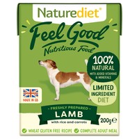 Naturediet Feel Good Wet Food for Adult Dogs (Lamb) big image