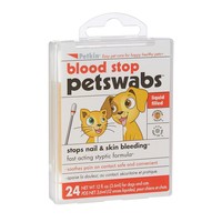 Petkin Blood Stop Swabs for Cat & Dogs (Pack of 24) big image