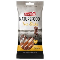 Rosewood Naturefood Trio Sticks Dog Treats (Chicken) big image