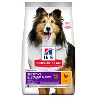 Hills Science Plan Adult 1+ Sensitive Stomach & Skin Dry Dog Food (Chicken) big image