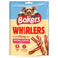 Bakers Whirlers Dog Treats (Bacon & Cheese) big image