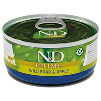 Farmina N&D Prime Wet Cat Food (Wild Boar & Apple) big image