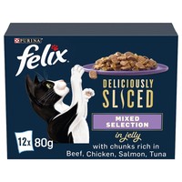 Felix Deliciously Sliced Adult Cat Food in Jelly (Mixed Selection) big image