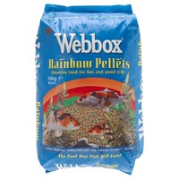 Webbox Rainbow Pellets Fish Food 10kg big image