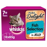 Whiskas 7+ Pure Delight Fish Selection in Jelly Cat Pouches big image