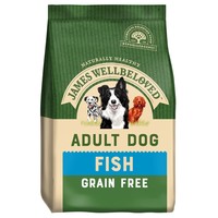 James Wellbeloved Adult Dog Grain Free Dry Food (Fish & Vegetables) big image