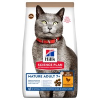 Hills Science Plan Mature 7+ No Grain Adult Dry Cat Food (Chicken) 1.5kg big image