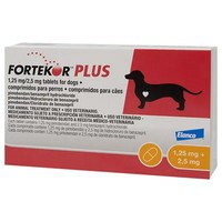 Fortekor Plus 1.25mg/2.5mg Tablets for Dogs big image