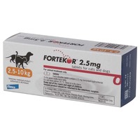Fortekor 2.5mg Tablets for Cats and Dogs big image