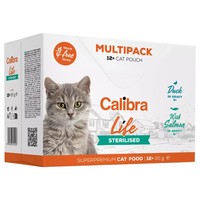 Calibra Life Sterilised Wet Cat Food (Multipack) big image