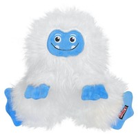 KONG Holiday Frizzles Yeti Dog Toy big image