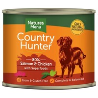Natures Menu Country Hunter Dog Food Cans (Salmon with Chicken) big image