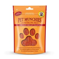Pet Munchies Chicken Breast Fillets Treats for Dogs 100g big image