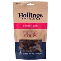 Hollings Pig Ear Strips Treat for Dogs 500g big image