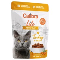 Calibra Life Adult Wet Cat Food (Turkey) big image