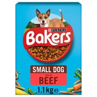 Bakers Small Dog Adult Dry Dog Food (Beef and Vegetables) big image