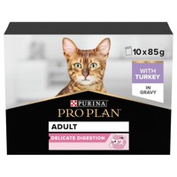 Purina Pro Plan Delicate Digestion Adult Cat Wet Food (Turkey) big image
