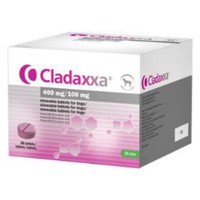 Cladaxxa 400mg/100mg Chewable Tablets for Dogs big image