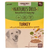 Natures Deli Grain Free Adult Wet Dog Food Trays (Turkey) big image