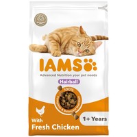 Iams Advanced Nutrition Hairball Adult Dry Cat Food (Fresh Chicken) big image