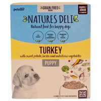 Natures Deli Grain Free Puppy Wet Dog Food Trays (Turkey) big image