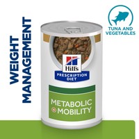 Hills Prescription Diet Metabolic Plus Mobility Tins for Dogs (Stew with Tuna & Veg) big image