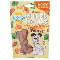 Good Boy Super Licious Bones (Chicken with Broccoli & Sweet Potato) 100g big image