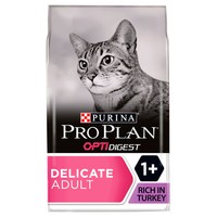 Purina Pro Plan OptiDigest Delicate Adult Cat Food (Turkey) big image