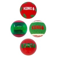 KONG Holiday Occasions Balls (4 Pack) big image