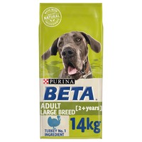 Purina Beta Large Breed Adult Dog Food 14kg (Turkey) big image