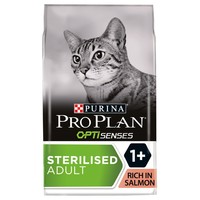 Purina Pro Plan OptiSenses Sterilised Adult Cat Food (Salmon) big image