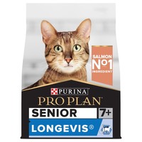 Purina Pro Plan Longevis Senior 7+ Cat Food (Salmon) 3kg big image
